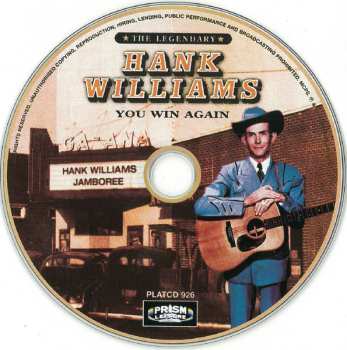 CD Hank Williams: You Win Again
