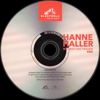 3CD/Dobozkészlet Hanne Haller: Hanne Haller