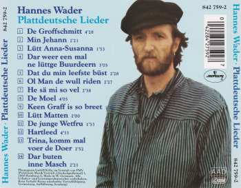 CD Hannes Wader: Plattdeutsche Lieder