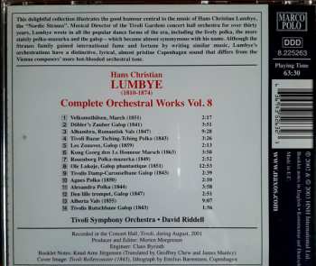 CD H.C. Lumbye: Complete Orchestral Works Vol. 8