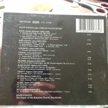 CD Hans Fagius: Hans Fagius Plays Organ Favourites