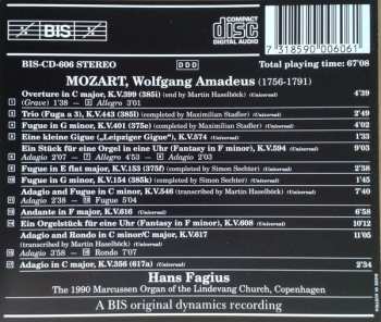 CD Hans Fagius: Mozart On The Organ