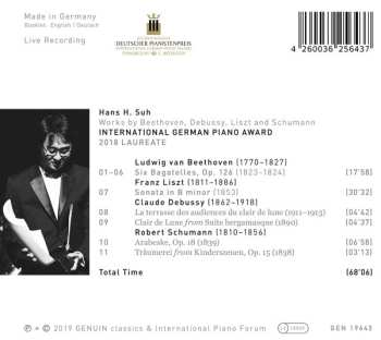 CD Hans H. Suh: International German Piano Award 2018 Laureate