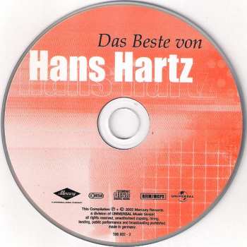 CD Hans Hartz: Das Beste Von Hans Hartz
