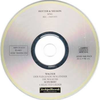 CD Birgit Nilsson: Wagner - Arias & Scenes From Der Fliegende Holländer Die Walküre, Schubert - Selected Lieder
