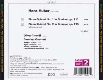 CD Oliver Triendl: Piano Quintets 1 & 2