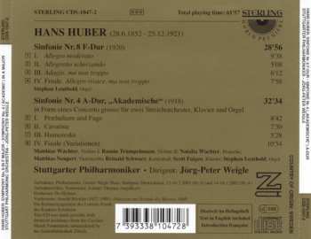 CD Stuttgarter Philharmoniker: Sinfonie Nr. 8 F-Dur • Sinfonie Nr. 4  A-Dur 