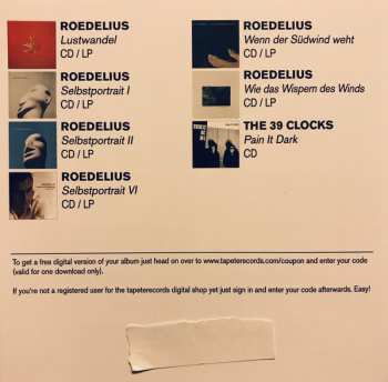 LP Hans-Joachim Roedelius: Stunden