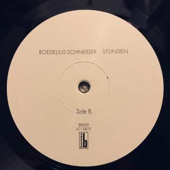 LP Hans-Joachim Roedelius: Stunden