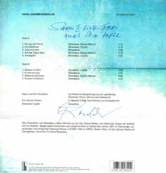 LP Hans-Joachim Roedelius: Wasser Im Wind