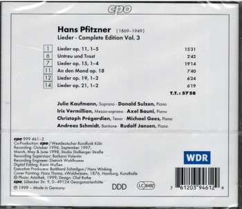 CD Christoph Prégardien: Lieder Complete Edition Volume 3