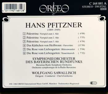 CD Symphonie-Orchester Des Bayerischen Rundfunks: Palestrina · Vorspiele / Käthchen von Heilbronn · Ouvertüre / Die Rose vom Liebesgarten · Zwischenspiele
