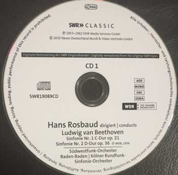 7CD/Dobozkészlet Ludwig van Beethoven: Sinfonien / Ouvertüren / Konzerte