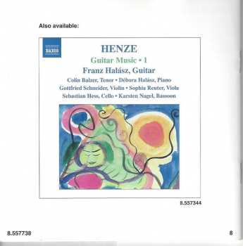 CD Rundfunk-Sinfonieorchester Saarbrücken: Violin Concertos Nos. 1 And 3 • Five Night-Pieces