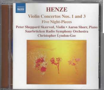 CD Rundfunk-Sinfonieorchester Saarbrücken: Violin Concertos Nos. 1 And 3 • Five Night-Pieces