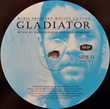 2LP Hans Zimmer: Gladiator (Music From The Motion Picture)