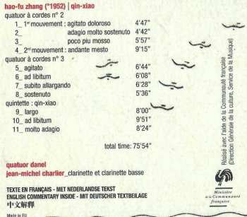 CD Quatuor Danel: Qin-Xiao
