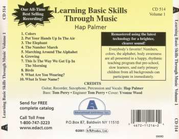 CD Hap Palmer: Learning Basic Skills Through Music Volume 1