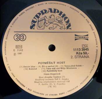 LP Hana Hegerová: Potměšilý Host