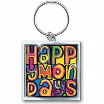 Merch Happy Mondays: Kulcstartó Dayglo Logo Happy Mondays 