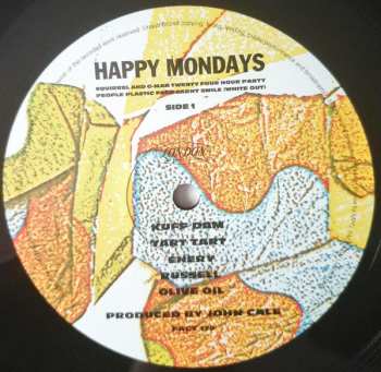 LP Happy Mondays: Squirrel And G-Man Twenty Four Hour Party People Plastic Face Carnt Smile (White Out)