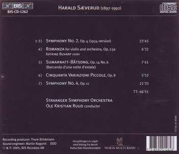 CD Ole Kristian Ruud: Symphonies Nos. 2 & 4 • Romanza • Barcarola • 50 Variazioni