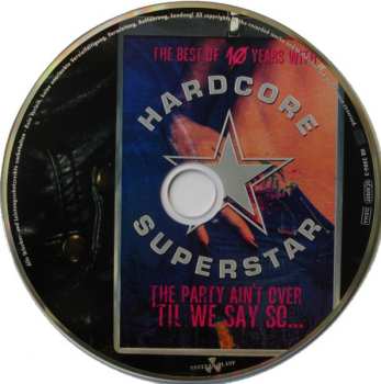 CD Hardcore Superstar: The Party Ain't Over 'Til We Say So
