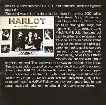 CD Harlot: Positively Downtown