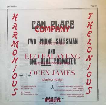 LP Harmonious Thelonious: Company EP 