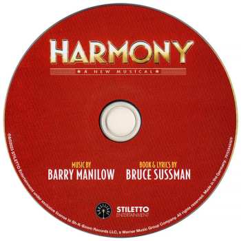 CD "Harmony: A New Musical" Original Cast: Harmony: A New Musical (The Cast Recording)