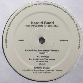 LP Harold Budd: The Pavilion Of Dreams