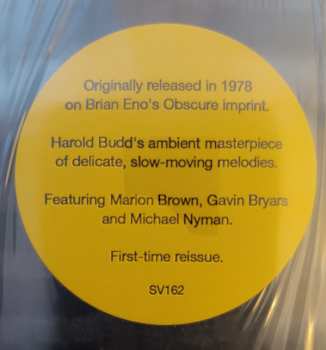 LP Harold Budd: The Pavilion Of Dreams