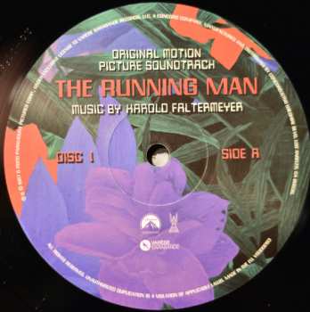 2LP Harold Faltermeyer: The Running Man (Original Motion Picture Soundtrack) DLX