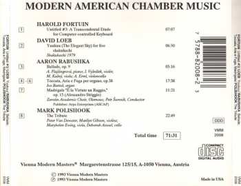CD David Loeb: Modern American Chamber Music