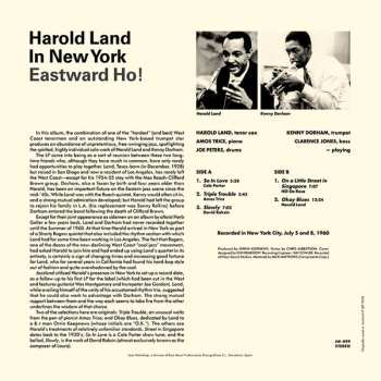 LP Kenny Dorham: Eastward Ho! Harold Land In New York LTD