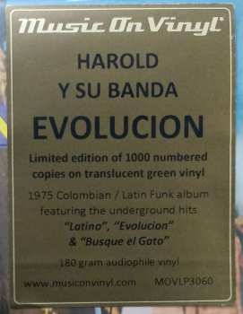 LP Harold Y Su Banda: Evolucion CLR | LTD | NUM