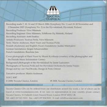 CD Harri Vuori: Symphonies Nos. 1 And 2