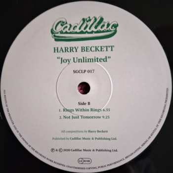 LP Harry Beckett: Joy Unlimited LTD