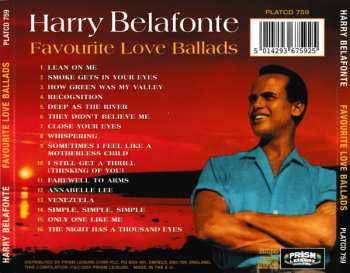 CD Harry Belafonte: Favourite Love Ballads