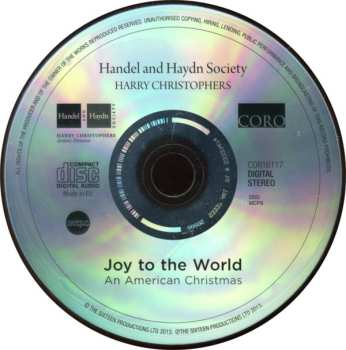 CD Harry Christophers: Joy To The World: An American Christmas