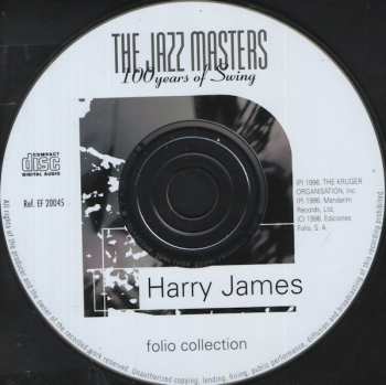 CD Harry James: The Jazz Masters - 100 Años De Swing