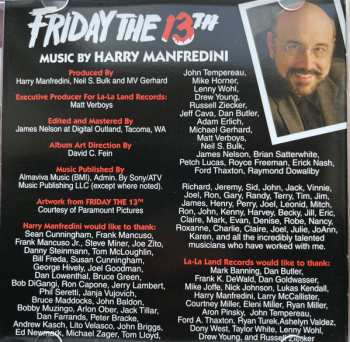 CD Harry Manfredini: Friday The 13th (Original Motion Picture Score)