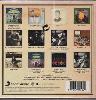 17CD/Dobozkészlet Harry Nilsson: The RCA Albums Collection