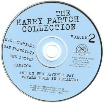 CD Harry Partch: The Harry Partch Collection Volume 2
