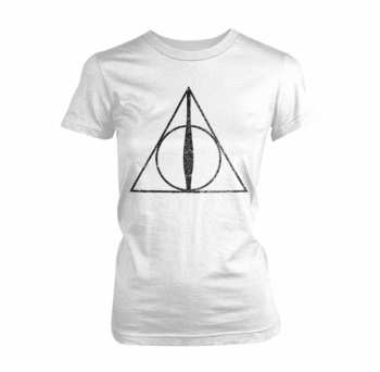 Merch Harry Potter: Póló Női Deathly Hallows Symbol