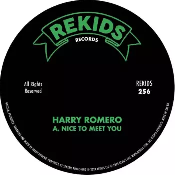 Harry Romero: Nice To Meet You