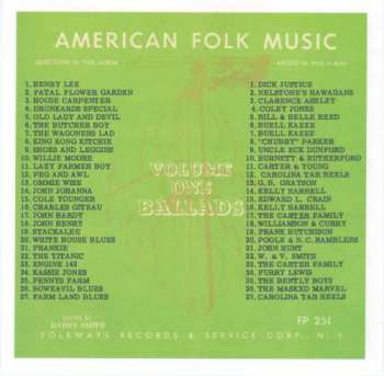 6CD/Dobozkészlet Harry Smith: Anthology Of American Folk Music
