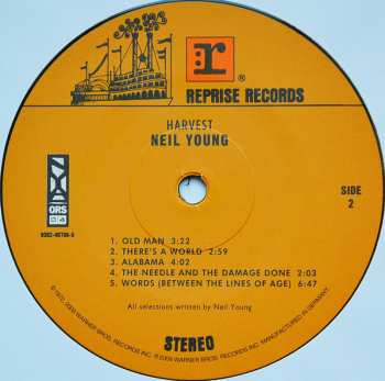 LP Neil Young: Harvest