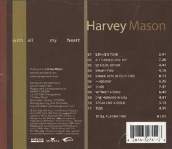 CD Harvey Mason: With All My Heart