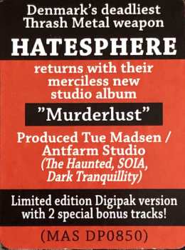 CD HateSphere: Murderlust LTD | DIGI